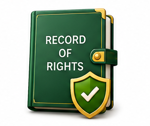 Record of Rights
